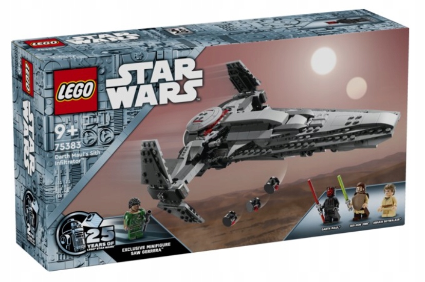 Lego 75383 Star Wars Infiltrátor Sithů Dartha Maula