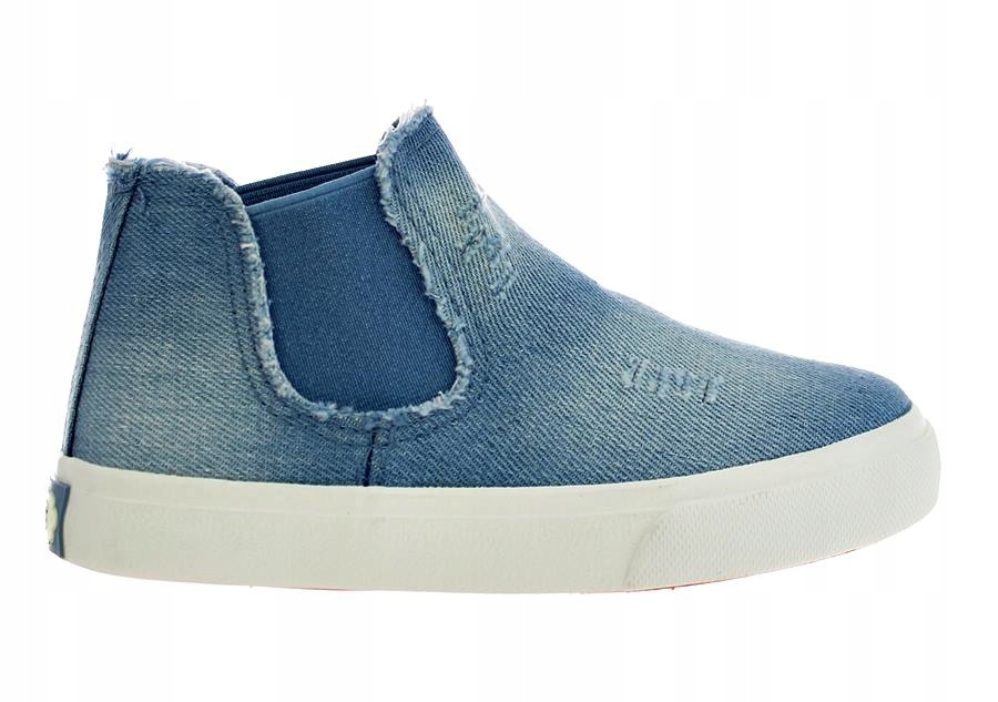 TRAMPKI DZIECIĘCE JEANSOWE TENISÓWKI BUTY SPORTOWE 5776 roz. 27 Marka Inna marka