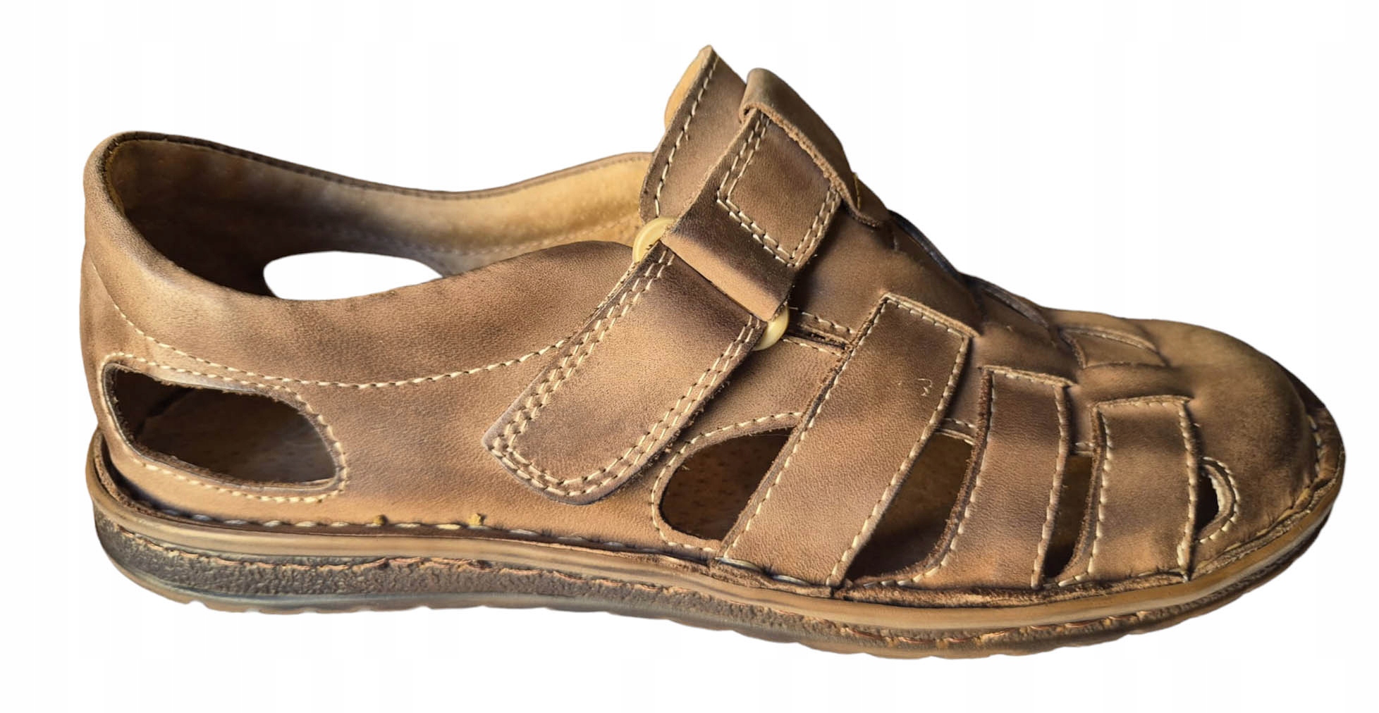 Deta Kožené Pánské Polobotky 7015 vel. 44