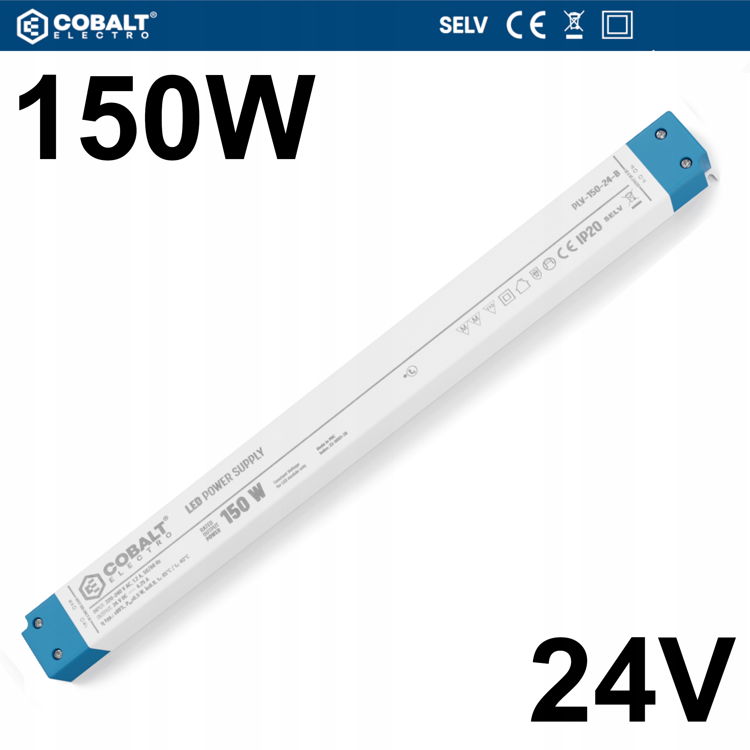 Napájací Zdroj Pre Led Pásky Ultra Silim IP20 Plv 150W 24V