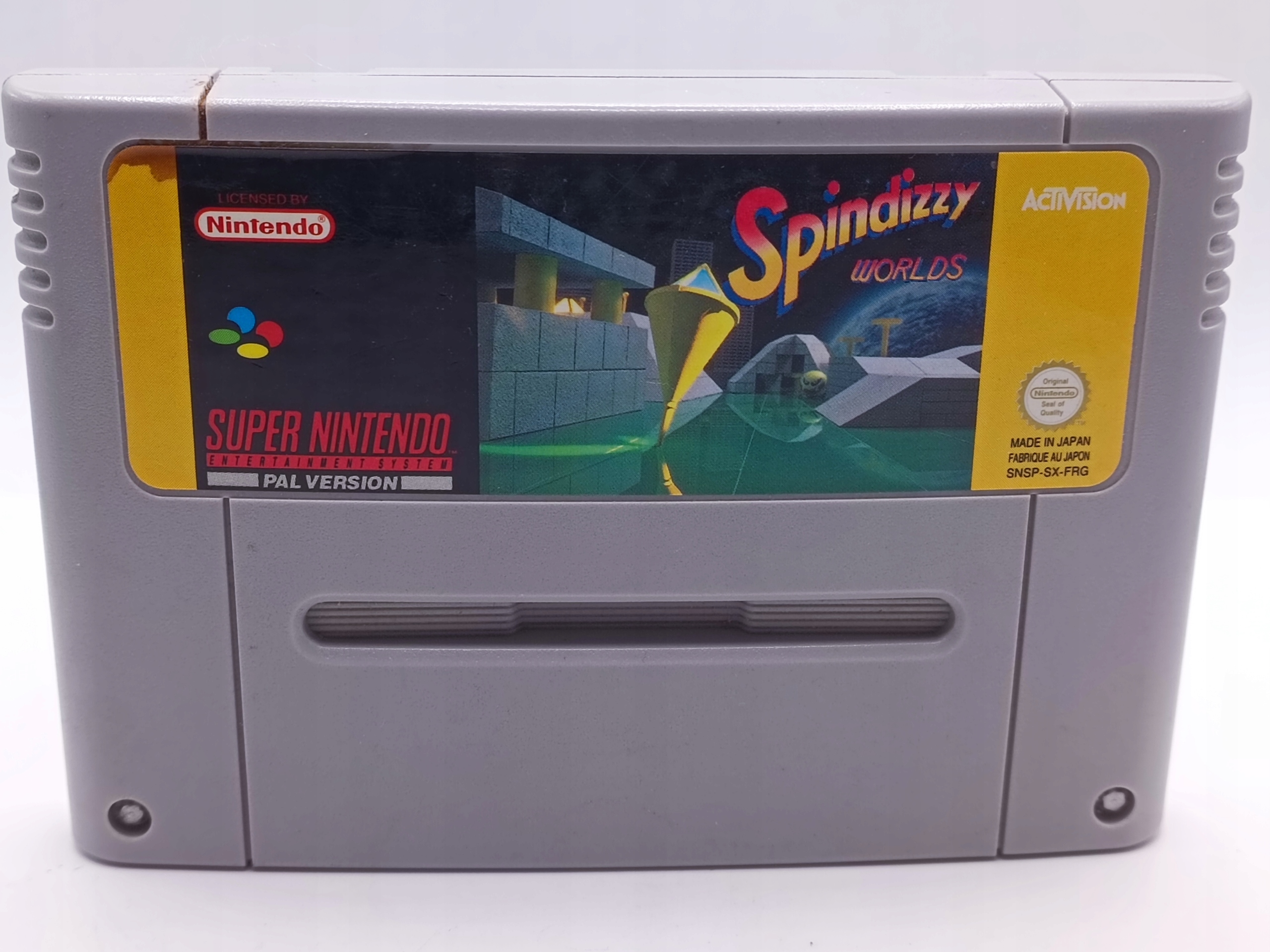 GRA SPINDIZZY WORLDS NA SUPER NINTENDO SNES PAL
