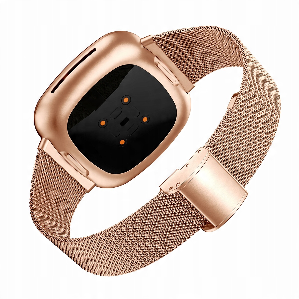 

Bransoleta FitBit Sense Versa 3 Jakość Q Rose