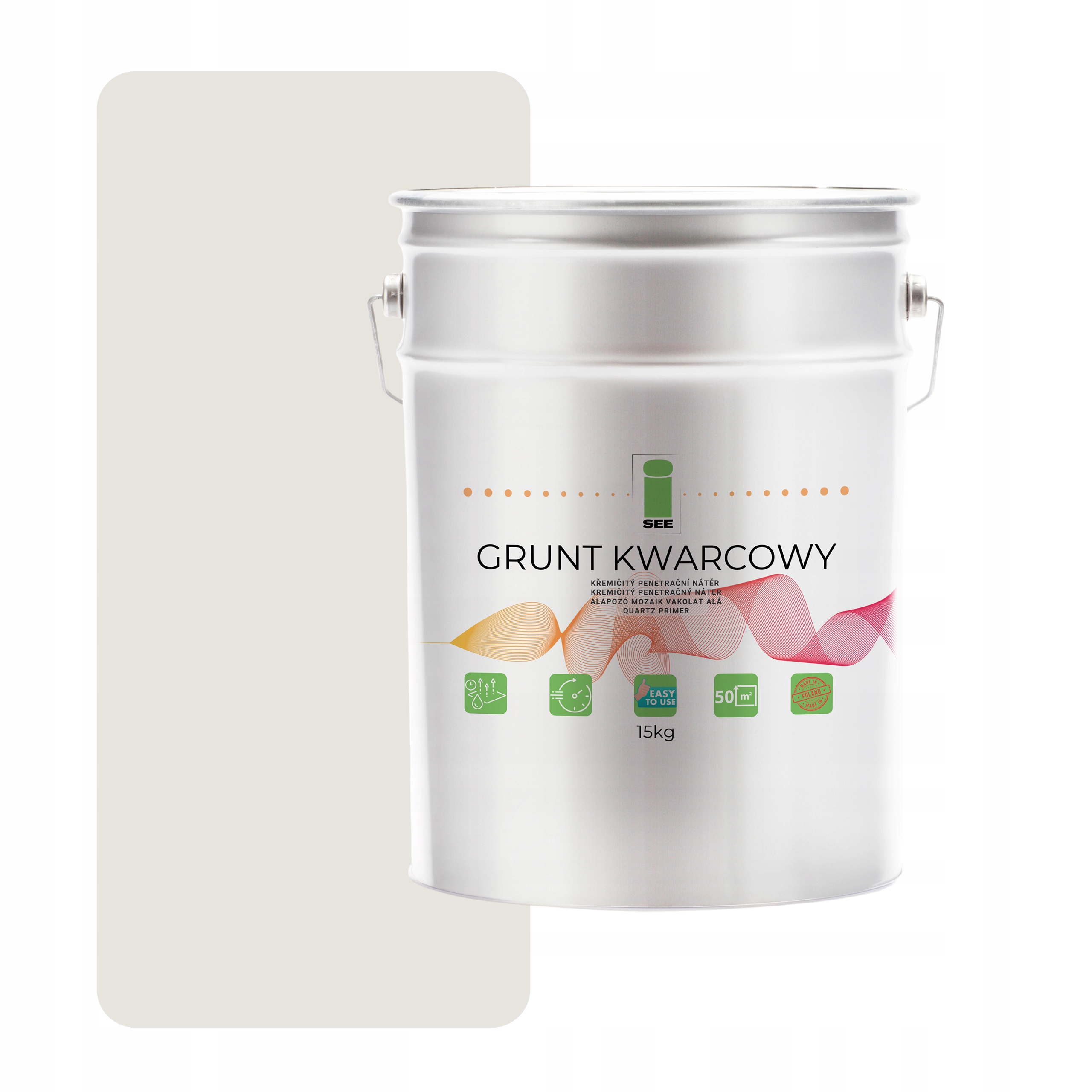 Křemenný Podklad Pod Silikonovou Omítku 15kg Bílý F101