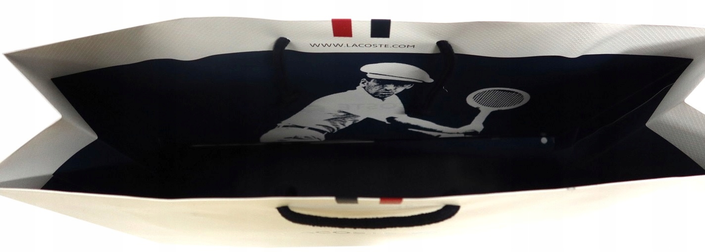 TORBA PREZENTOWA ZAKUPOWA DUŻA LACOSTE BIAŁA Kod producenta TORBA PREZENTOWA ZAKUPOWA