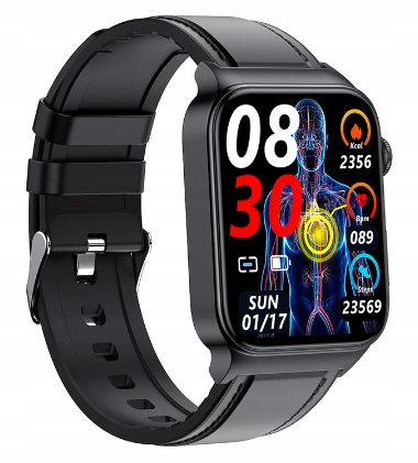 SMARTWATCH ZEGAREK DAMSKI SMART WATCH MĘSKI PULS SPORTOWY SPORT KROKI PASKI Komunikacja Bluetooth