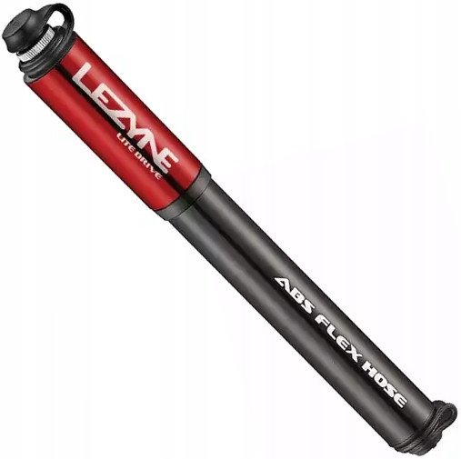 Pumpička na kolo Lezyne Lite Drive Hp S Červená Abs 11bar