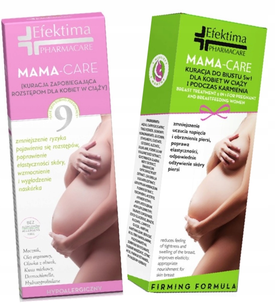 

Zestaw Efektima Mama-care Do Biustu I Na Rozstępy