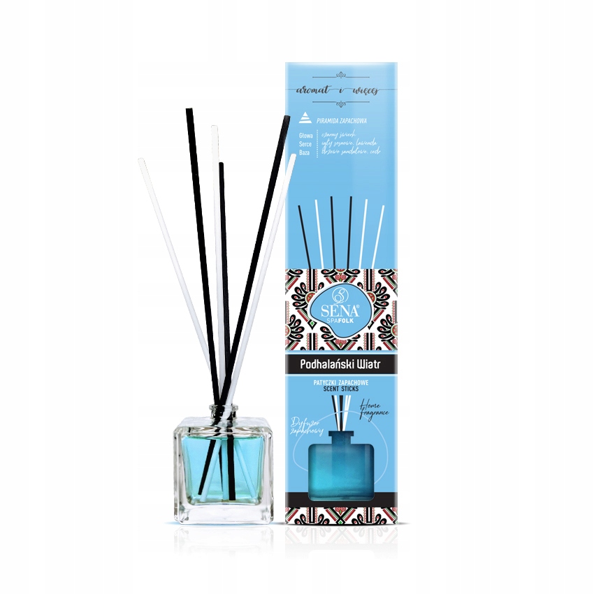 SENA FOLK dyfuzor perfumy CEDR DRZEWO SANDAŁOWE Podhalański Wiatr 50ml