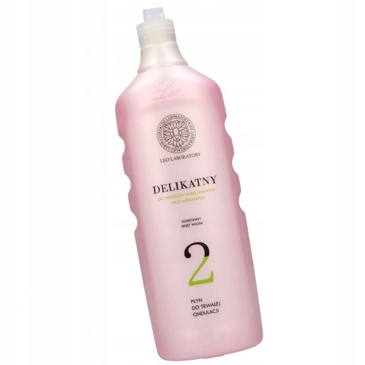 LEO PŁYN DO TRWAŁEJ ONDULACJI 2 DELIKATNY WŁOSY FARBOWANE ROZJAŚNIAN 1000ML Marka Leo Laboratory