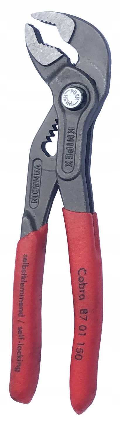 Knipex Cobra 87 01 150 Nastavitelné Kleště Na Trubky 150 MM 32 MM