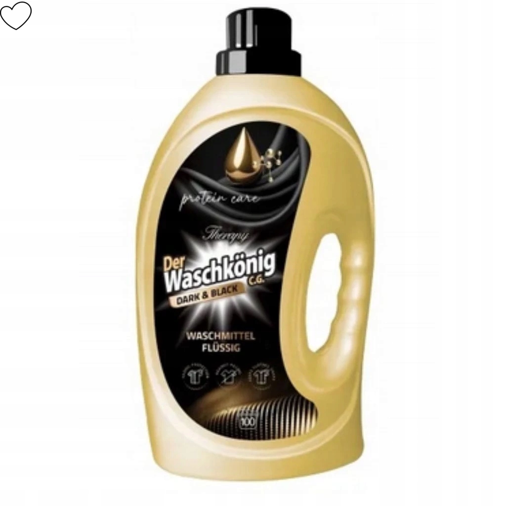 Der Waschkönig Dark& Black Żel do Prania 100 prań — 3