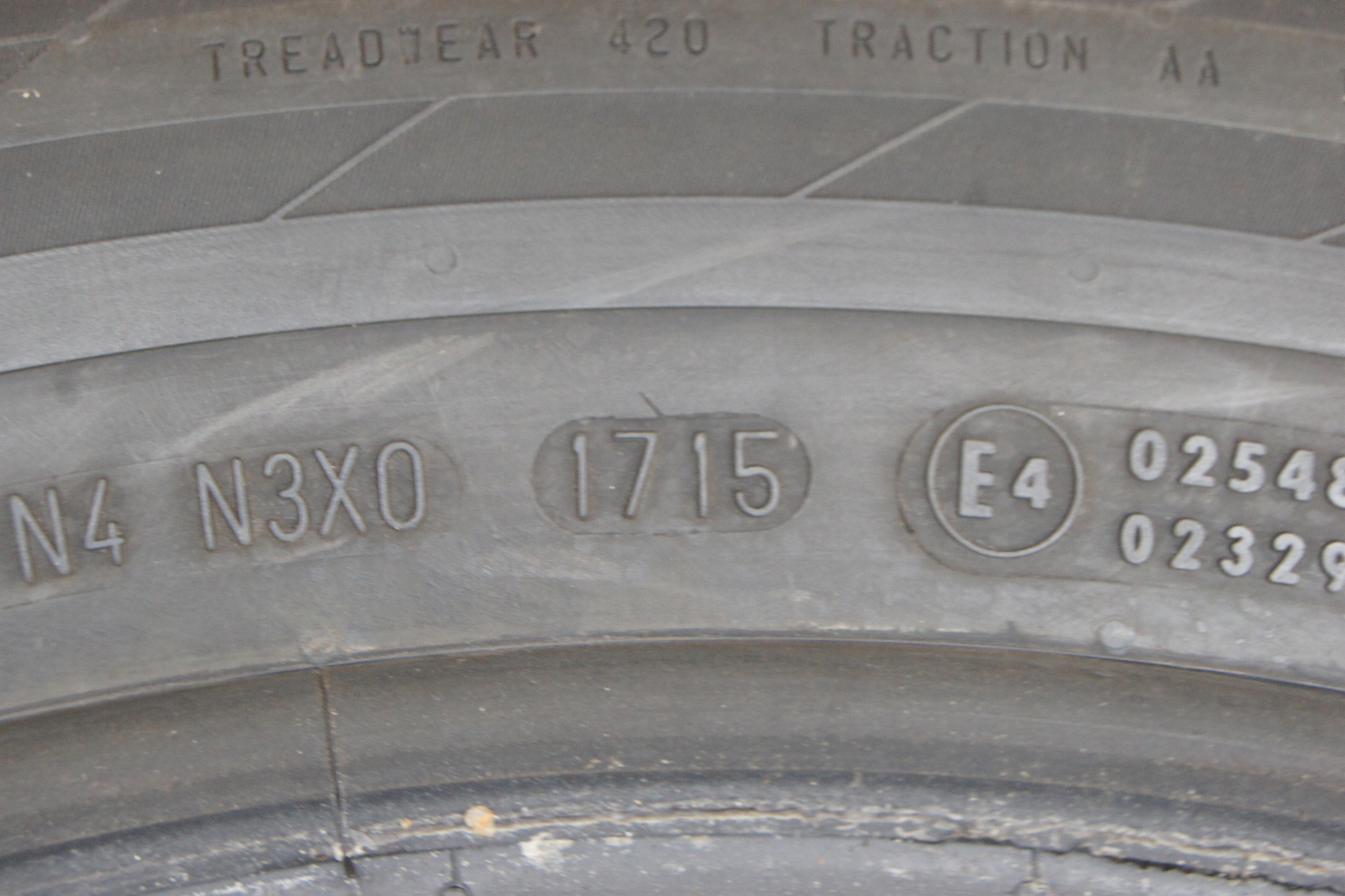 GD 4x OPONY 255/50R20 CONTINENTAL CONTI SPORT LATO Model ContiSportContact 5