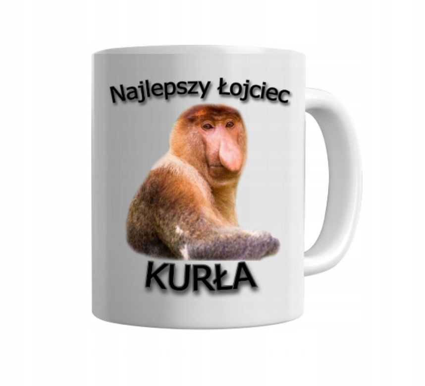 

Kubek Nosacza mem Najlepszy Łojciec