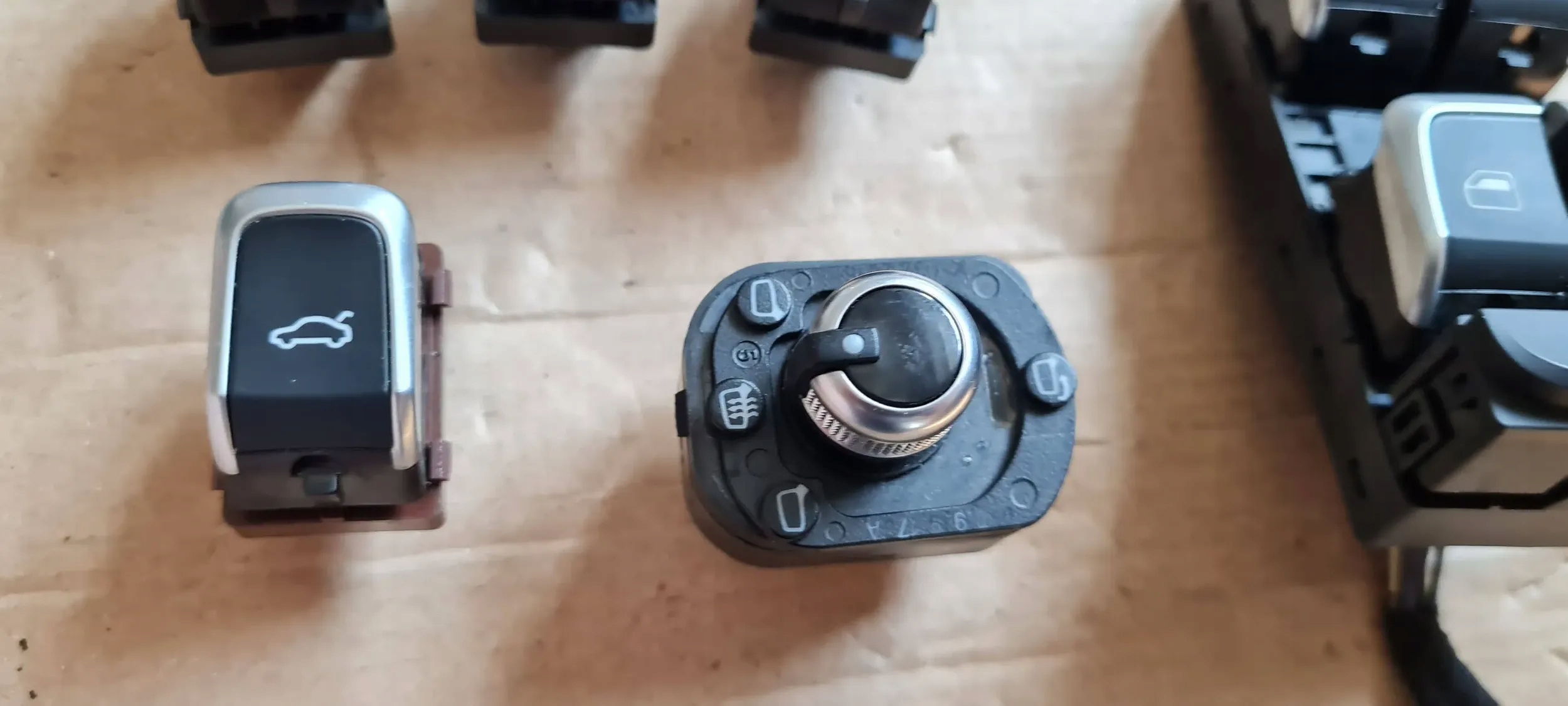 A6 C7 4G LIFT Commandes Vitre CHROM PANEL Rétroviseur SKLADANE 4X A4 B8 A5