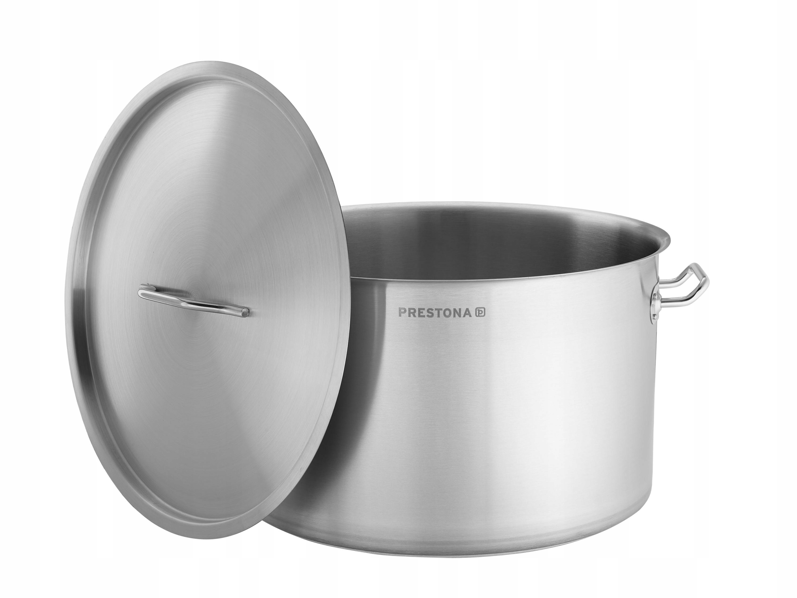 GARNEK ZE STALI NIERDZEWNEJ 113L Z POKRYWĄ INDUKCJA PRESTONA Marka Prestona