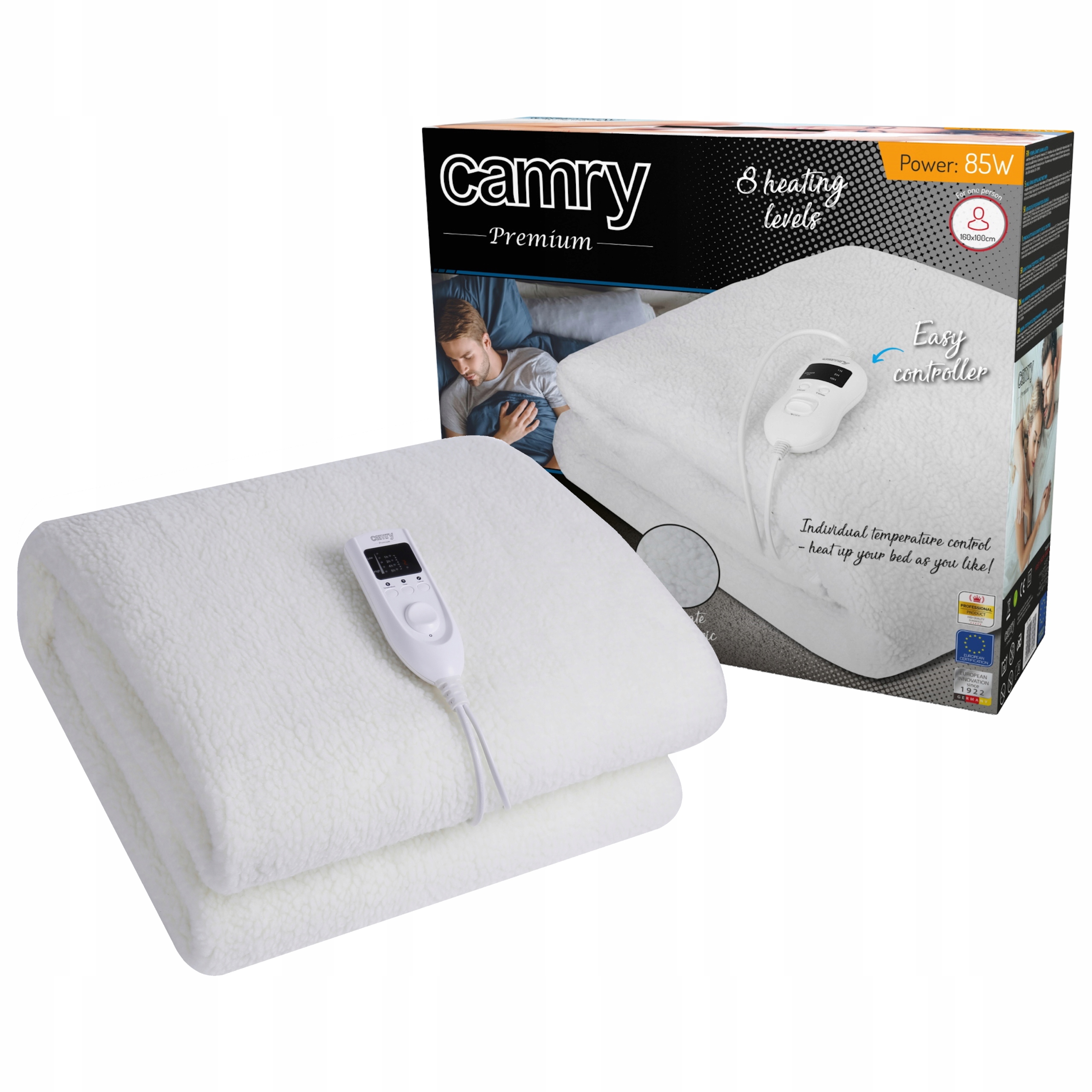 Elektryczny koc podkładowy z czasomierzem Camry CR7422