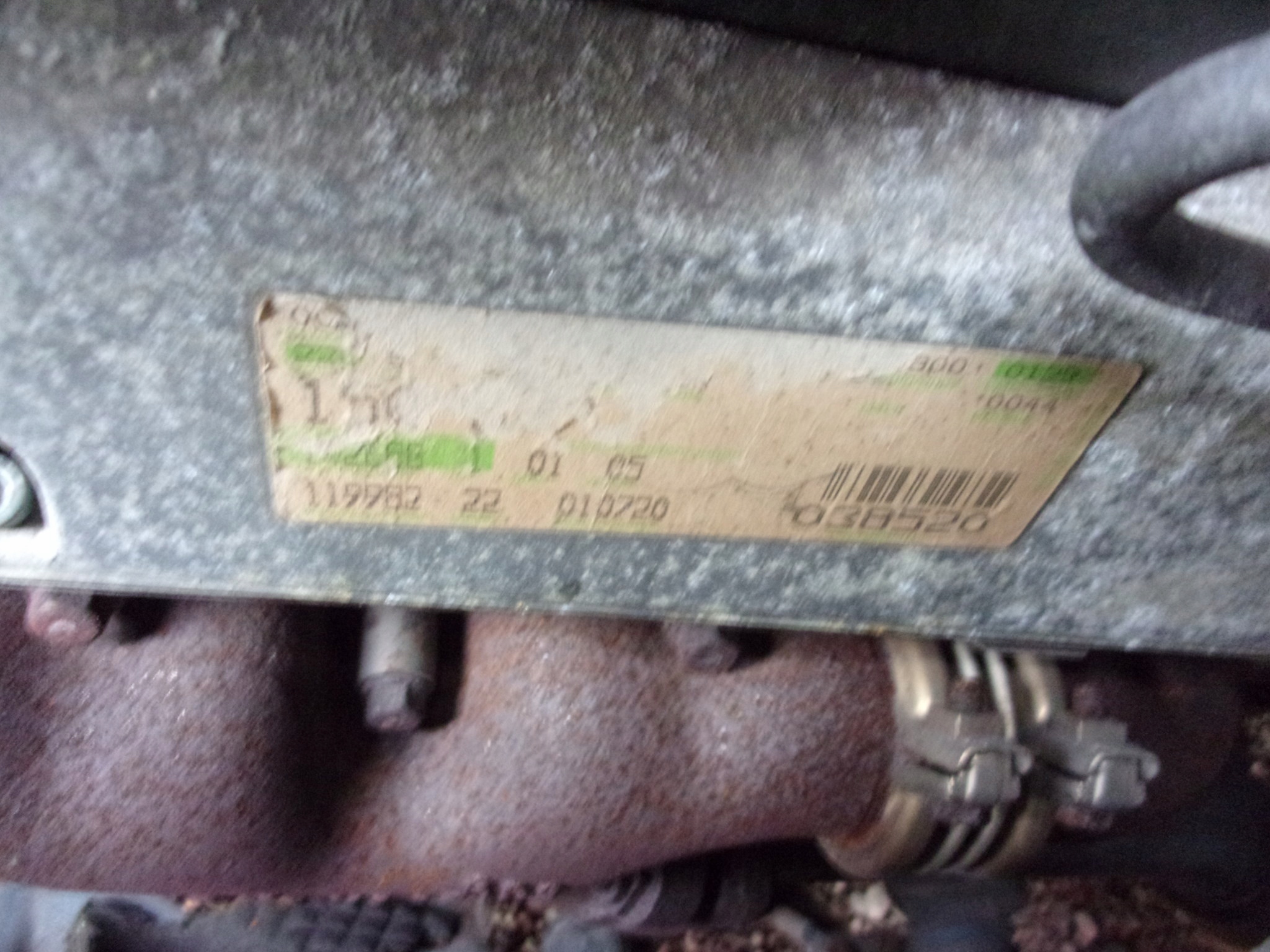 MERCEDES R129 SL 500 engine M119 M119982 V8