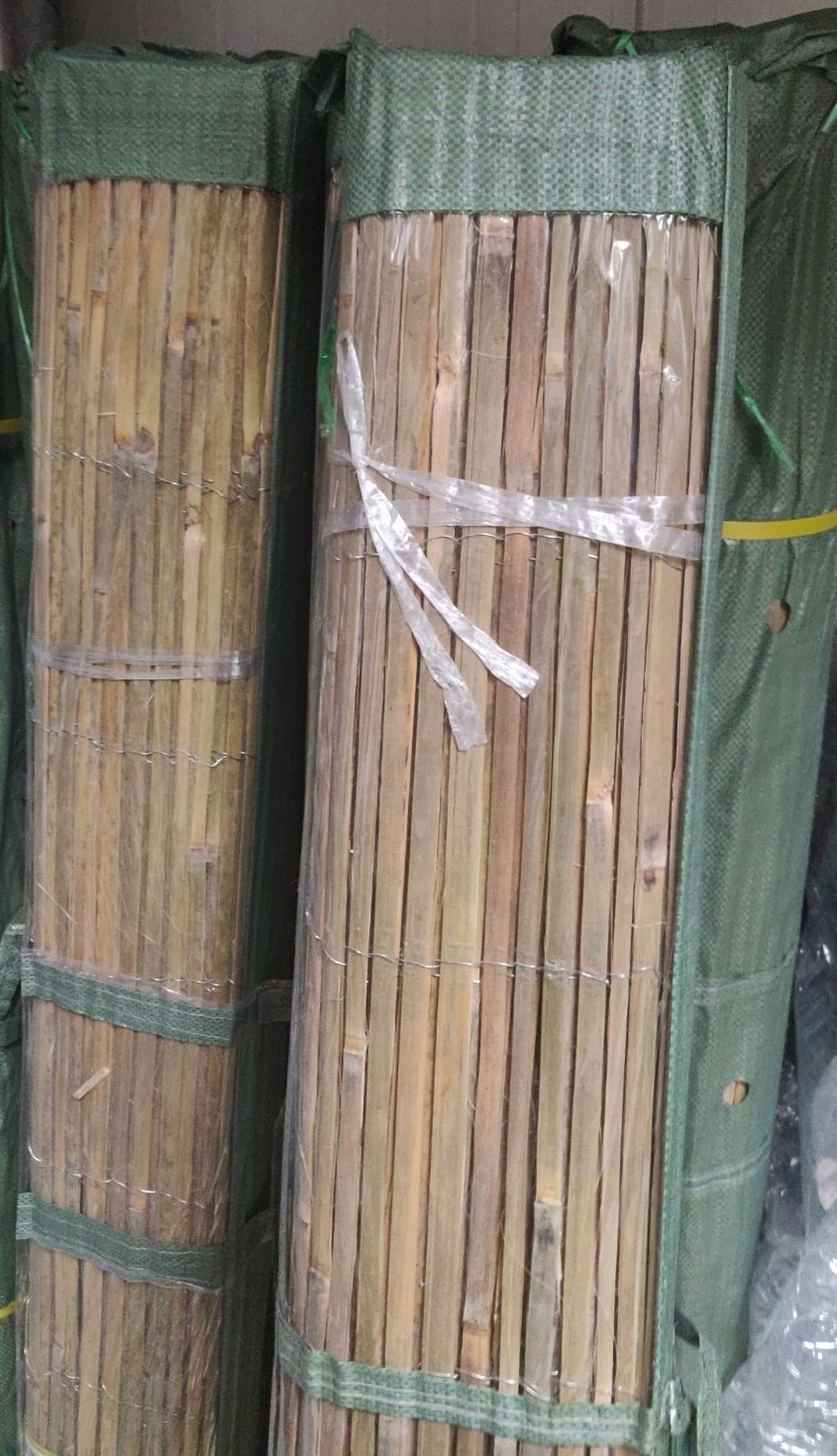 MATA BAMBUSOWA 1,2x5M OSŁONA NA PŁOT OGRODZENIE Wysokość 1.2 m