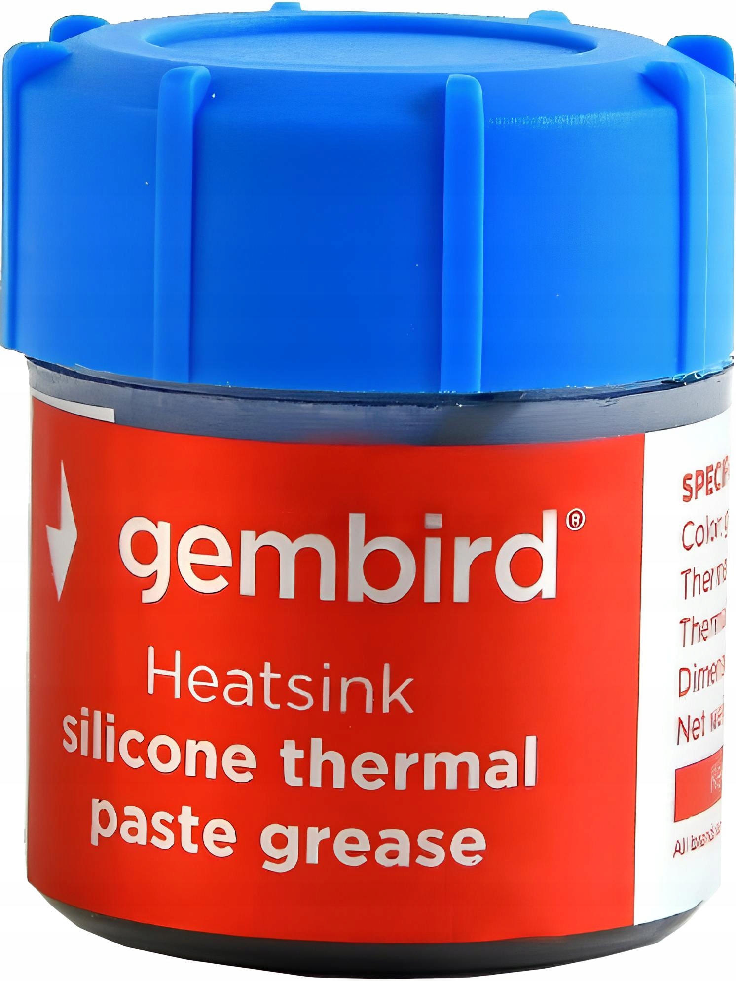 Pasta Termoprzewodząca Do Procesora Cpu Termiczna Gembird 15g XXL