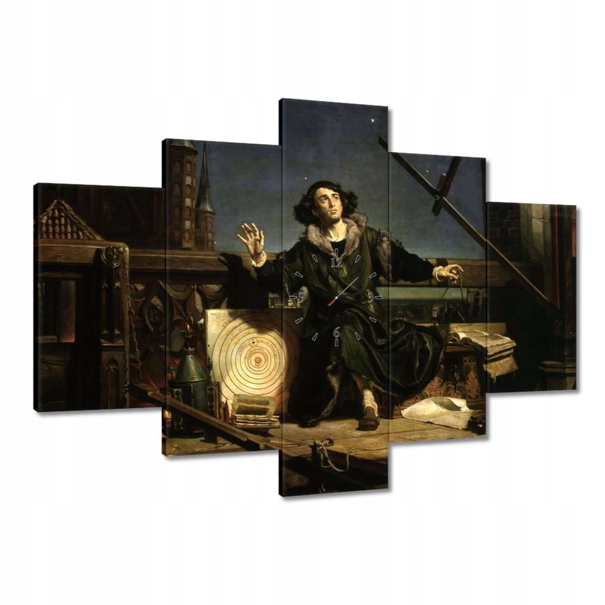 Hodiny 150x105 Astronom Koperník Rozhovor