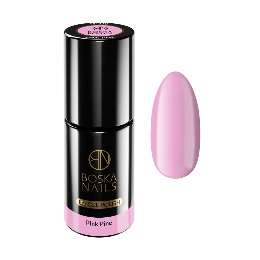 BOSKA NAILS 319 LAKIER HYBRYDOWY PINK PINE 6 ML