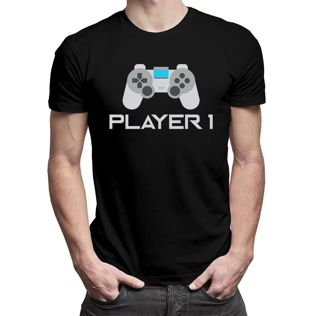 

Player 1 - prezent dla Gamera - męska koszulka