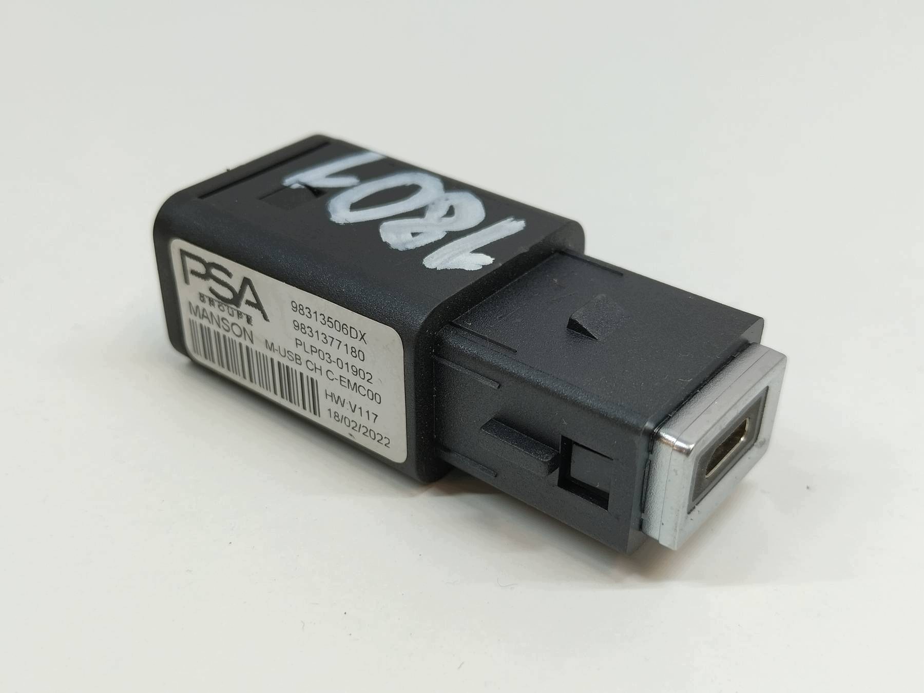 adapter, stecker USB 98313506DX 9831377180 Peugeot 208 II (2019- )