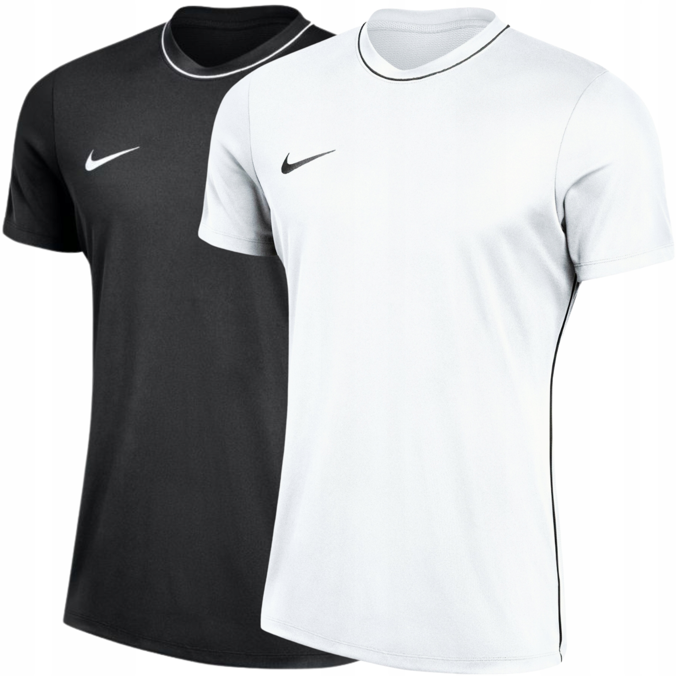Nike Koszulka Męska Park 26 Zestaw Koszulek Biała i Czarna roz. M