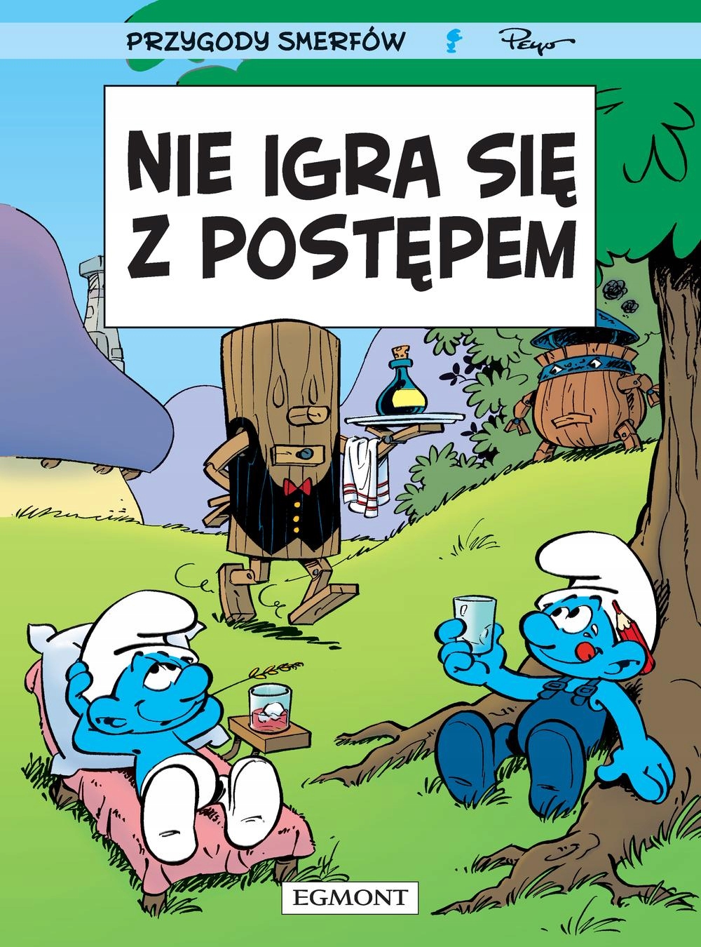 Nie Igra Się Z Postępem. Smerfy Komiks, Peyo