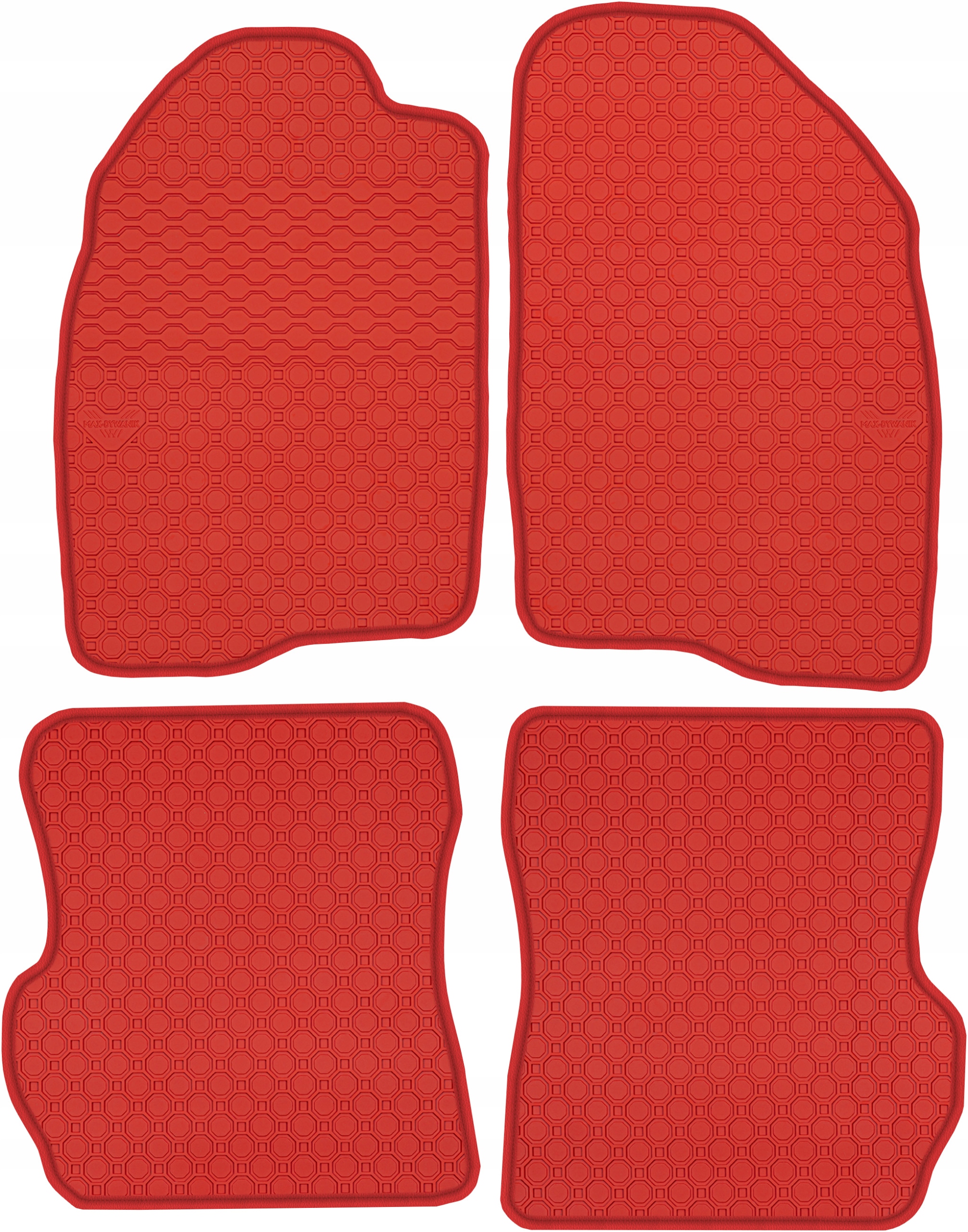 Ford Fusion Minivan 2002-2005 Koberce Červené