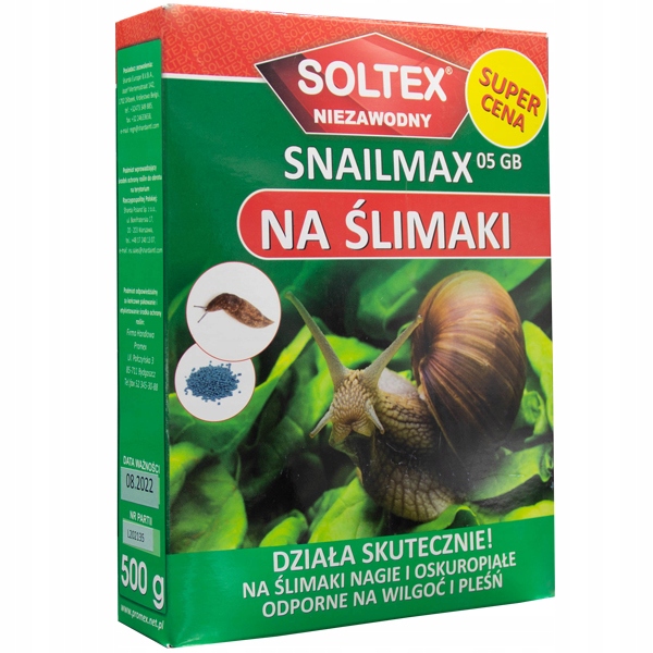 

Soltex Granulat Na Ślimaki 500G