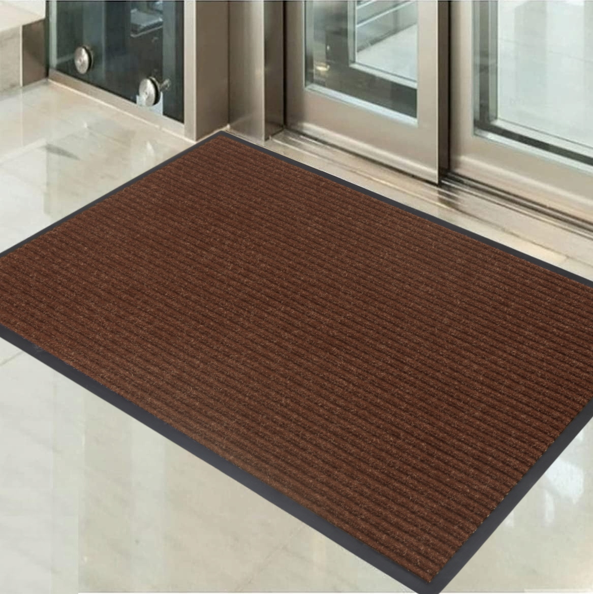 WYCIERACZKA WEJŚCIOWA 90X150 MATA POD DRZWI DO BUTÓW ZEWNĘTRZNA DUŻA BRĄZ Kod producenta ZEWNĘTRZNA POD DRZWI WEJŚCIOWA DUŻA
