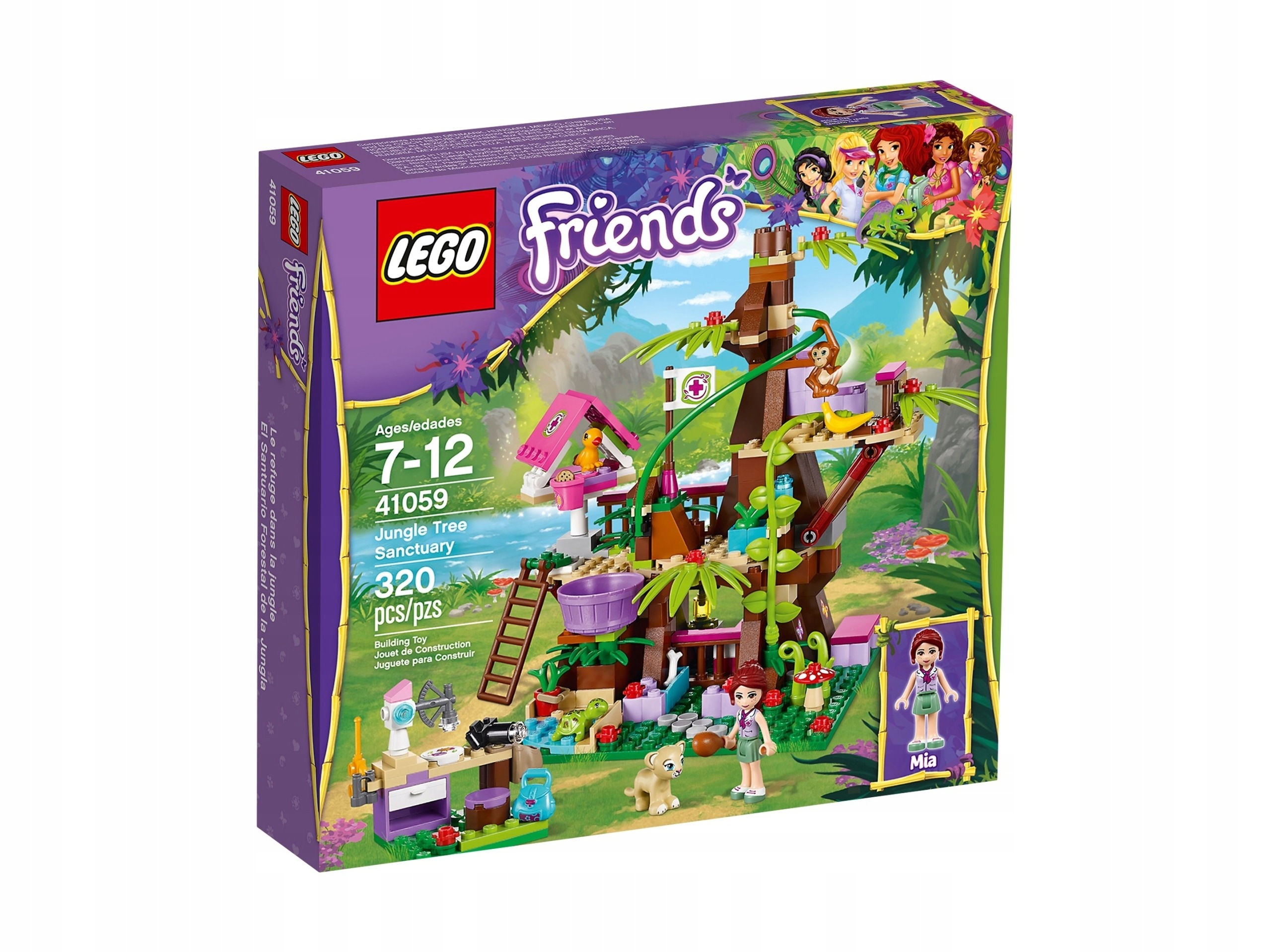 Lego Friends 41059 Rezervace divokých stromů Nové