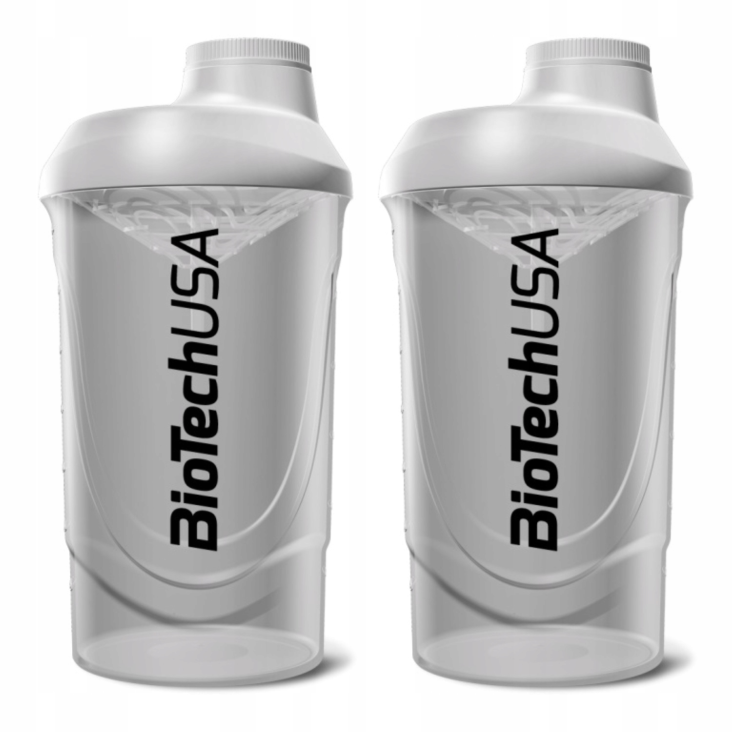 2x BioTech Usa Shaker Wave 600ml