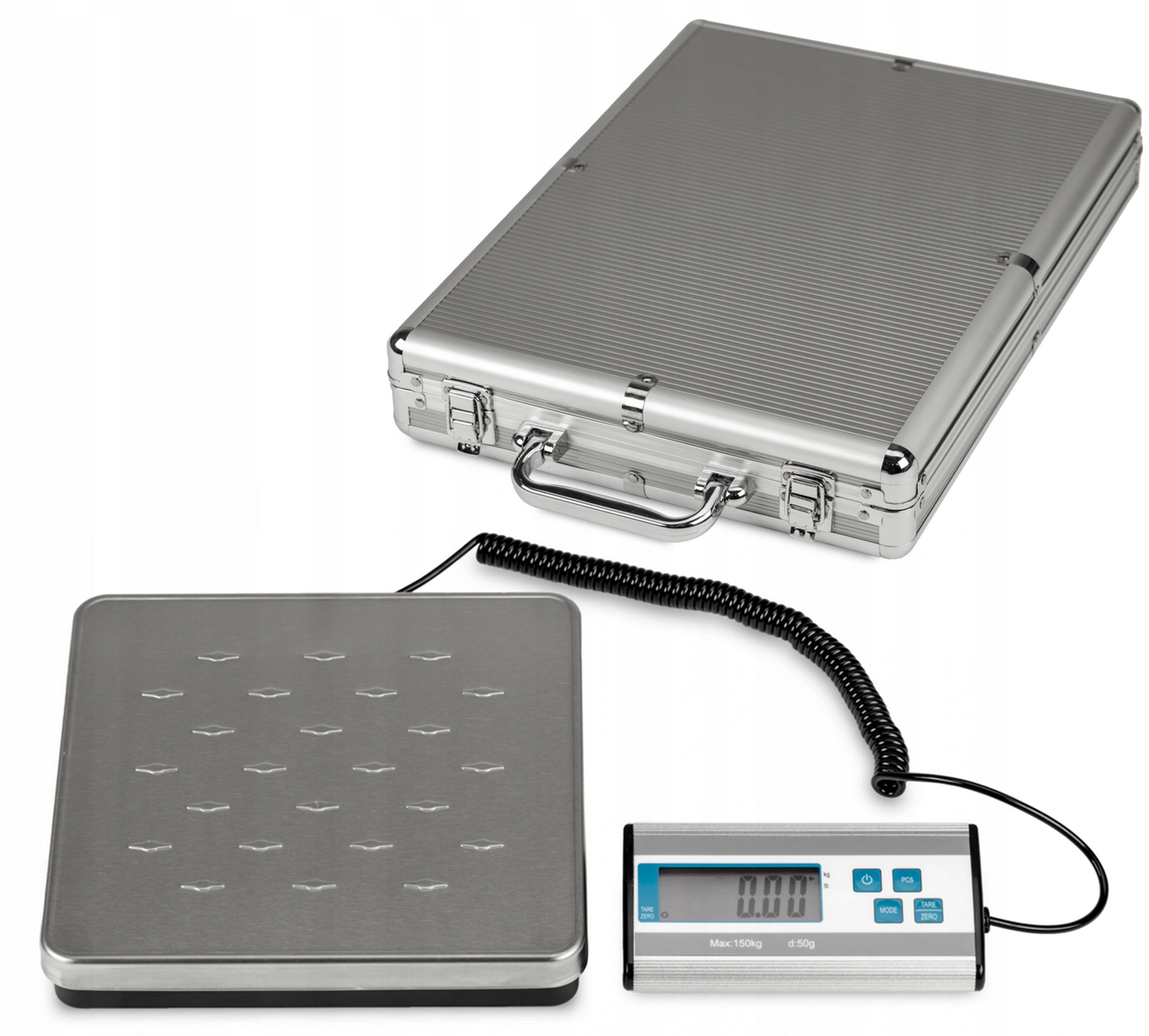 Plošinová Váha Pro Poštovní Balíky 150 kg Skladovací Elektronická Taška