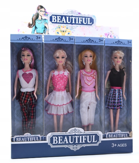 UROCZA LALKA DLA DZIEWCZYNKI MIX WZORÓW NA PREZENT BEAUTIFUL 30 CM Marka Midex