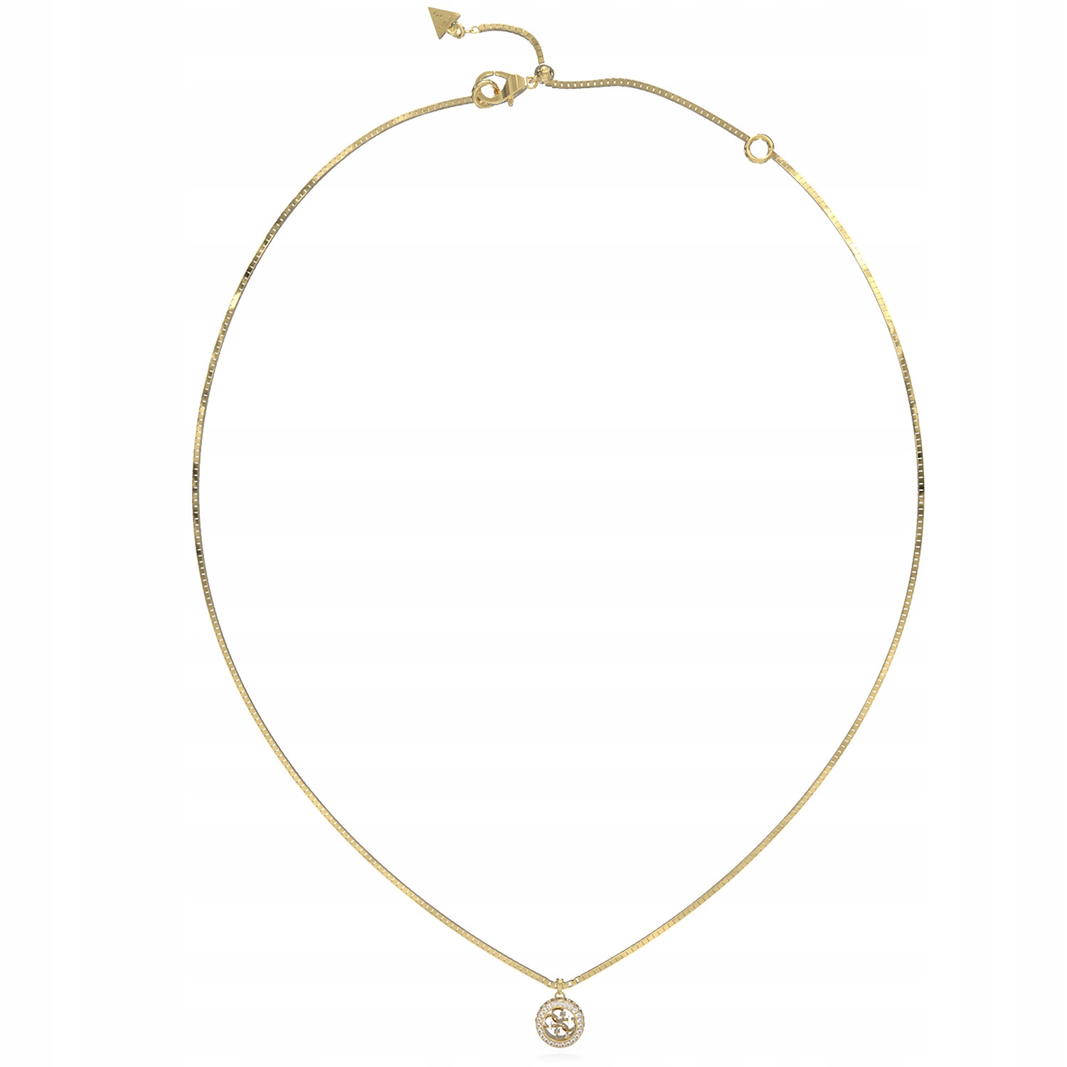 Náhrdelník Guess zlatý zirkon 48 cm