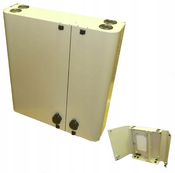 Nástenný optický rozvádzač 24xSC veľký dvojdielny 3525