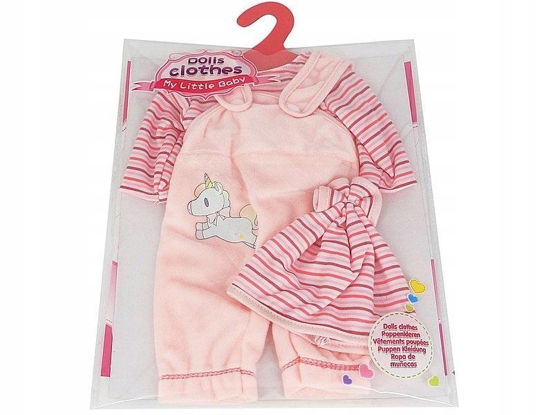 UBRANKO DLA LALKI BOBAS 45CM, ADAR