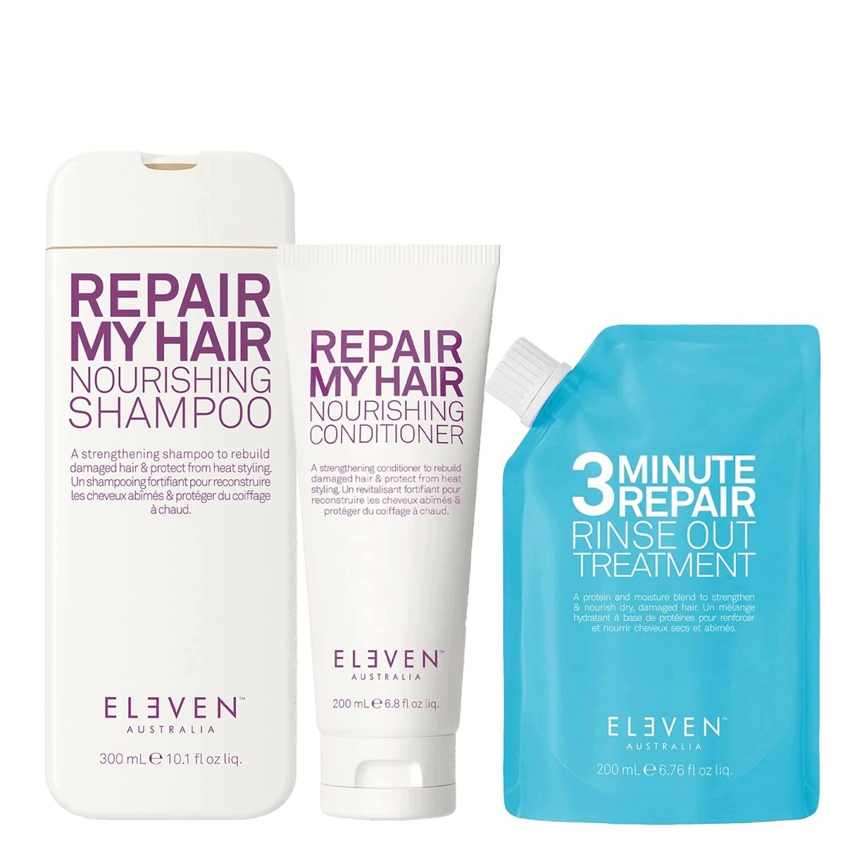 Eleven Australia Repair My Hair posilující sada pro poškozené vlasy