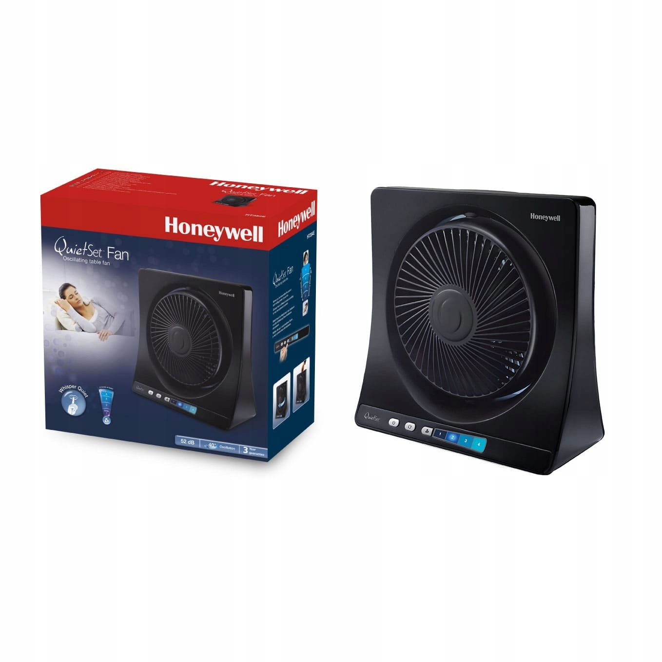 

Honeywell HT354 Wentylator wiatrak biurkowy