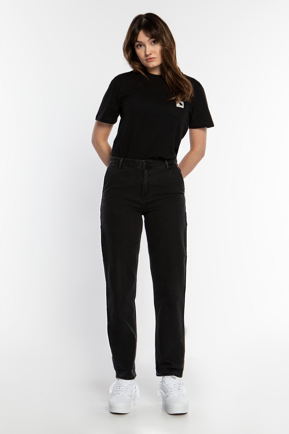 Dámské kalhoty Loose Fit Carhartt Wip W' Pierce Pant I025268-8906 26