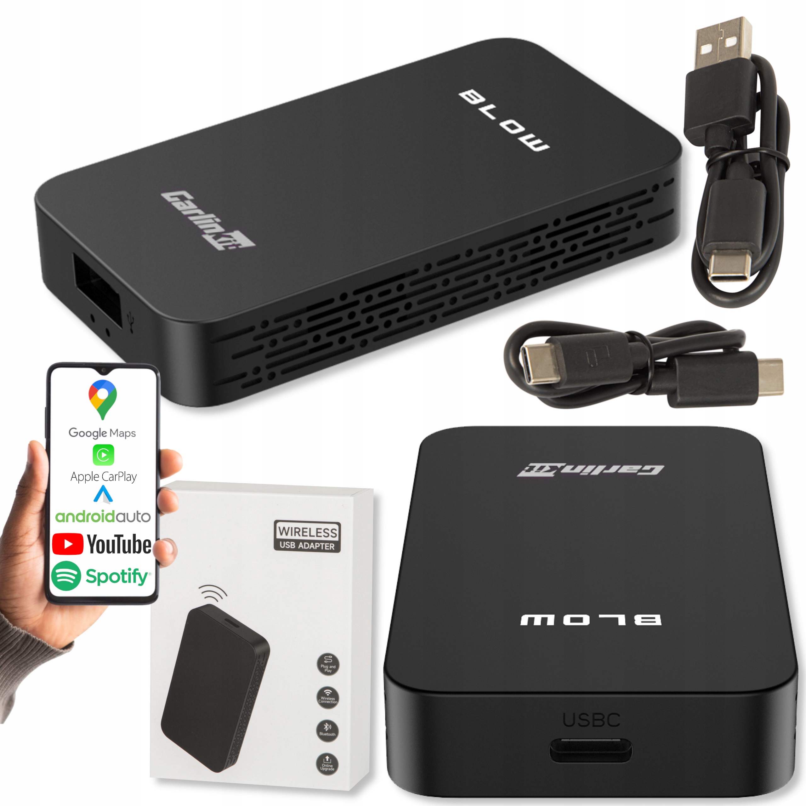 Carplay CarlinKit 5.0 (2Air) Blow 78-423 bezdrátové Android Auto pro autor