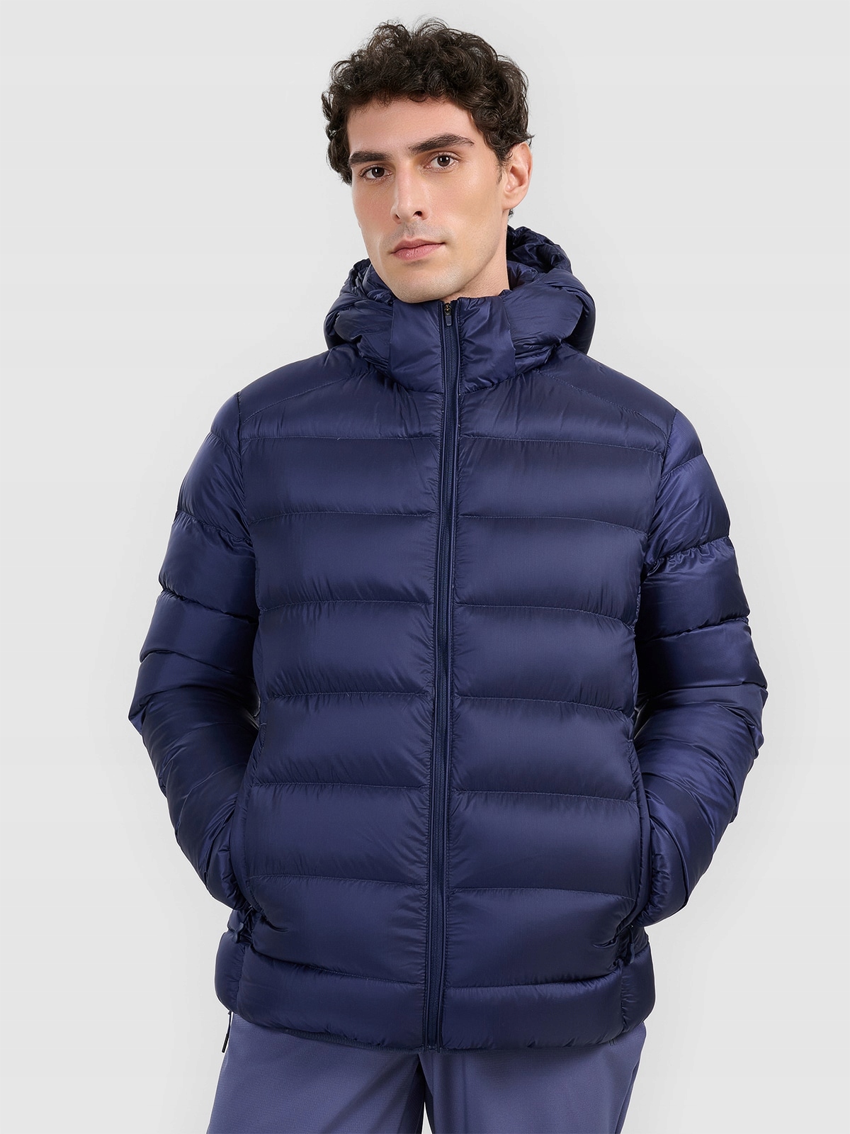 4F Pánská treková bunda Granát XXL