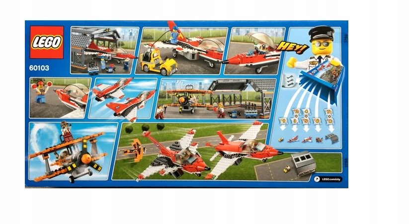 LEGO 60103 CITY - POKAZY LOTNICZE KOSZALIN Bohater brak