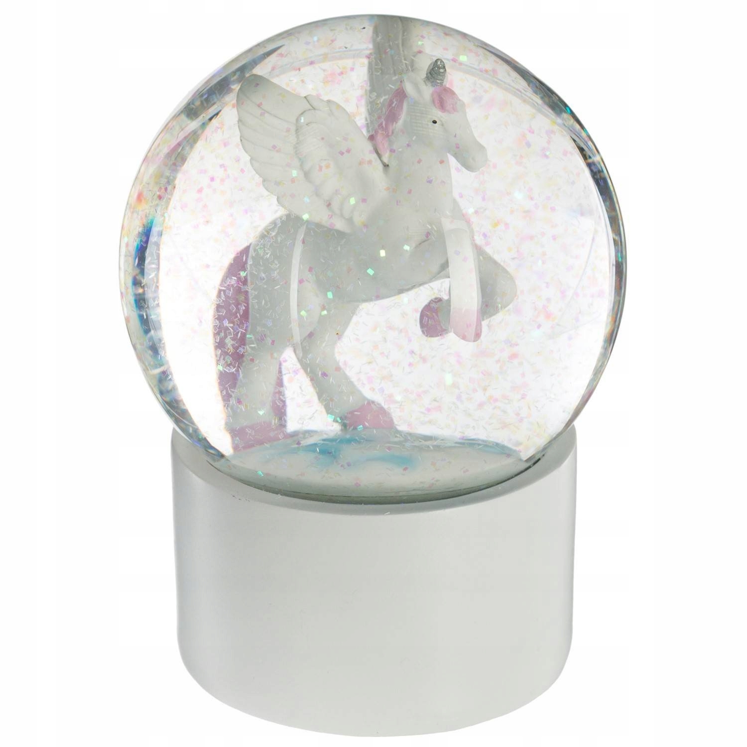 

Kula Śnieżna jednorożec Brokat Unicorn dla dzieci