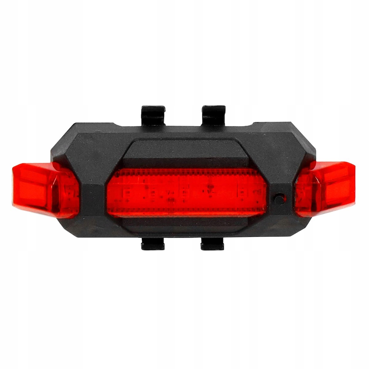 LAMPKA ROWEROWA LED PRZÓD + TYŁ 1000 LUMENÓW USB ZESTAW DO ROWERU MOCNA Kolor dominujący czarny