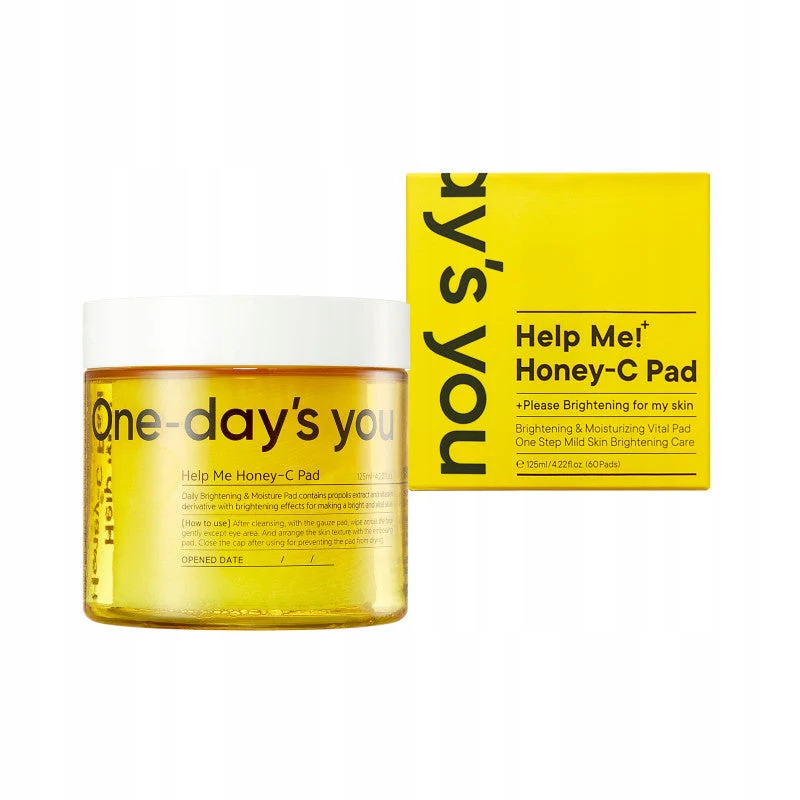 One-day’s You Help Me Honey C Pad rozjasňující vločky 60 ks