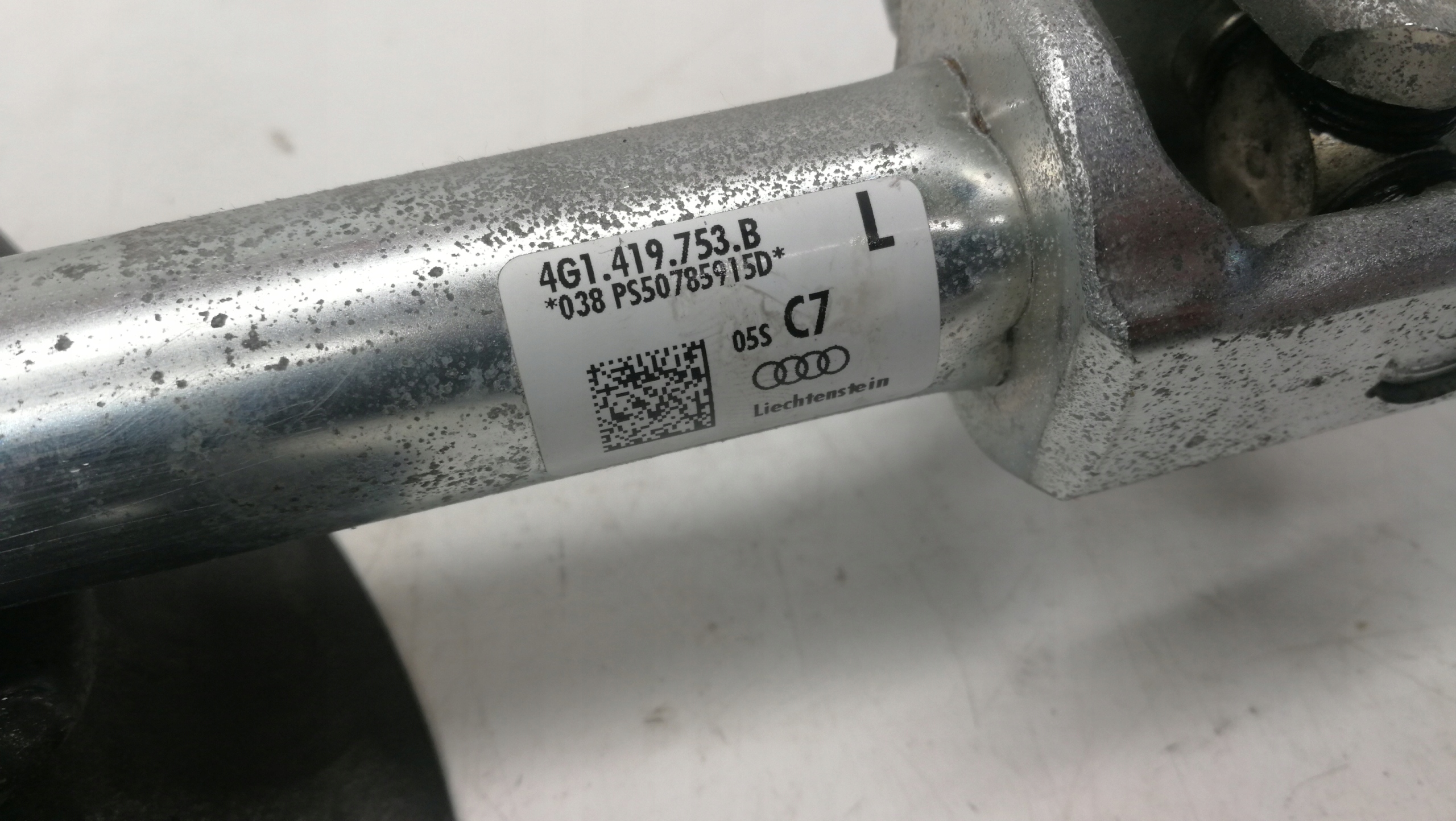 SPURSTANGE DER LENKSÄULE LENKRAD AUDI A6 C7 4G1419753B