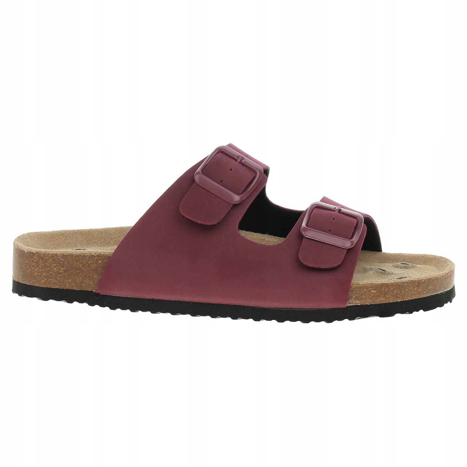 Dámské pantofle Medi Line 401-24 bordo 38